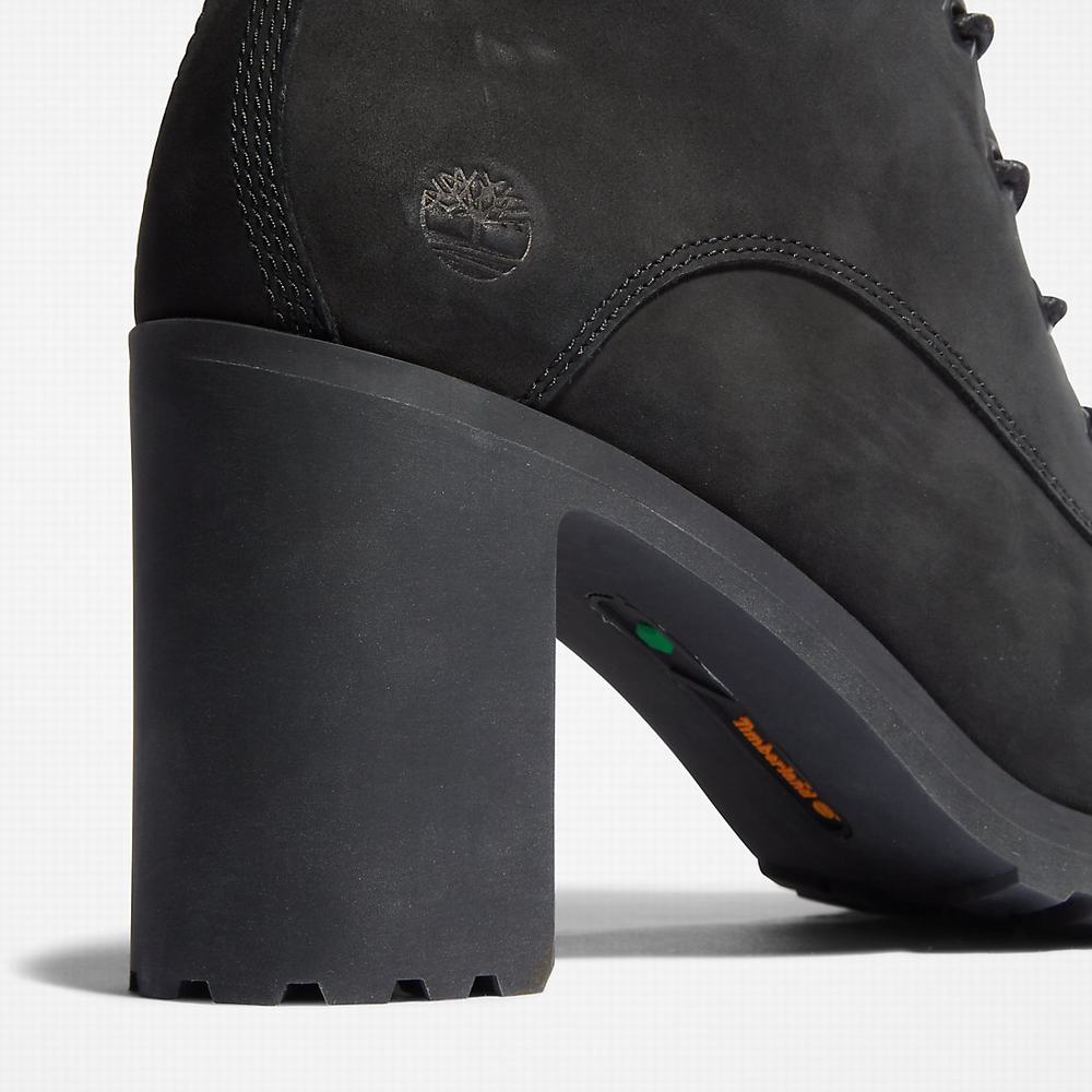 Timberland Allington 6 Inch Lace-Up Bot Kadın Siyah | TR-0476W