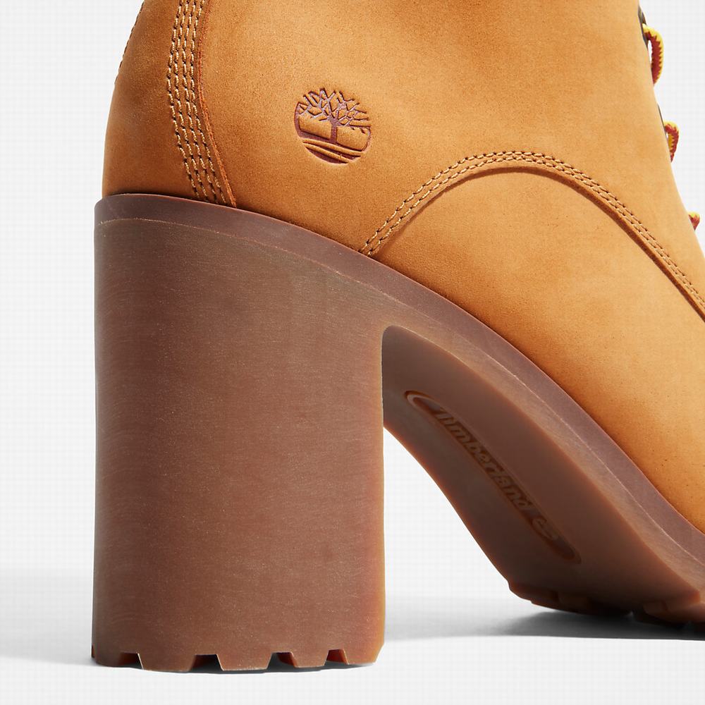 Timberland Allington 6 Inch Lace-Up Bot Kadın Sarı | TR-7364E