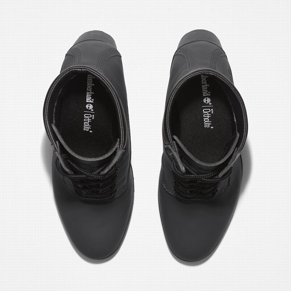 Timberland Allington Topuklu 6 Inch Bot Kadın Siyah | TR-2350P