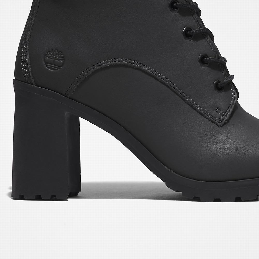 Timberland Allington Topuklu 6 Inch Bot Kadın Siyah | TR-2350P
