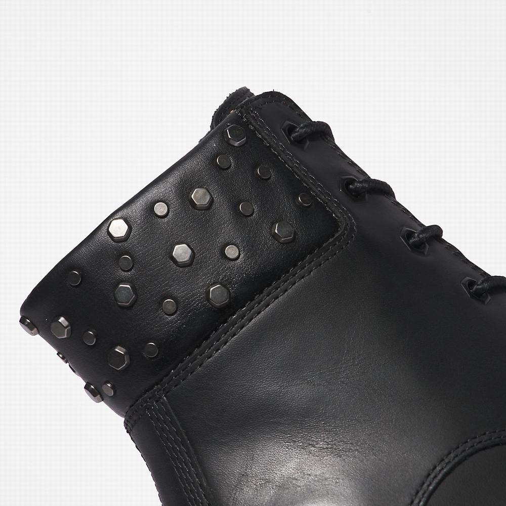 Timberland Allington Topuklu 6 Inch Bot Kadın Siyah | TR-3864U