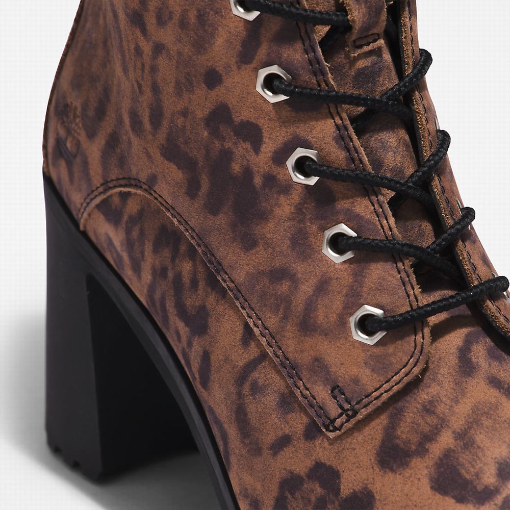 Timberland Allington Topuklu 6 Inch Bot Kadın Kahverengi | TR-9835A