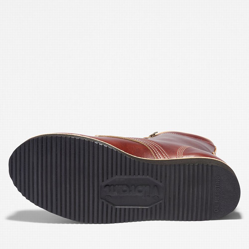 Timberland American Craft Moc-toe Bot Erkek Koyu Kahverengi | TR-9658K