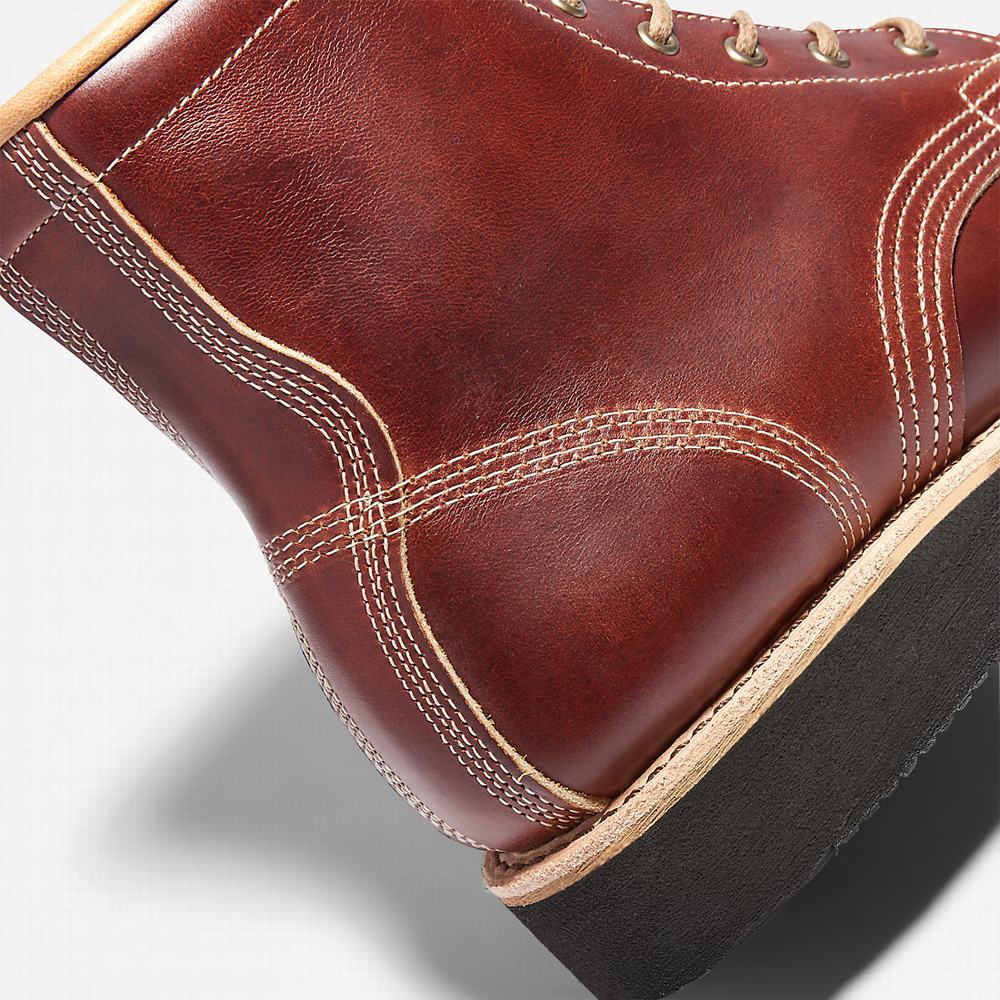 Timberland American Craft Moc-toe Bot Erkek Koyu Kahverengi | TR-9658K