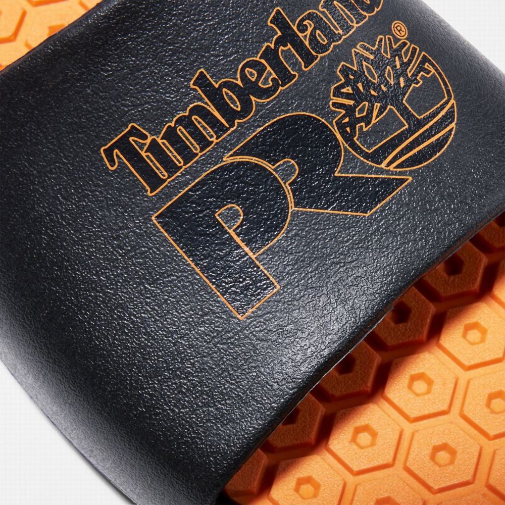 Timberland Anti-Fatigue Teknolojileri Terlik Terlik Kadın Siyah Turuncu | TR-5892J