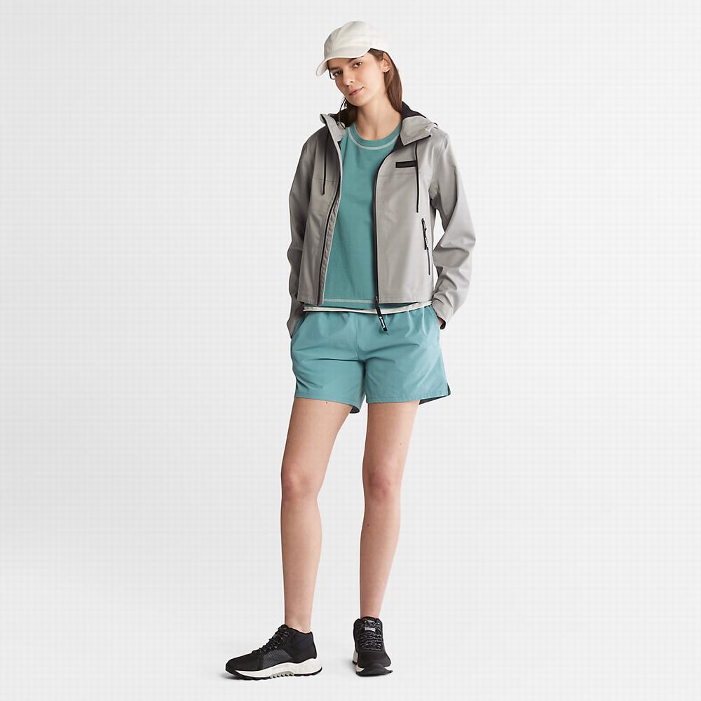 Timberland Anti-Odour Supima® Pamuklu Tişört Kadın Turkuaz | TR-2380M