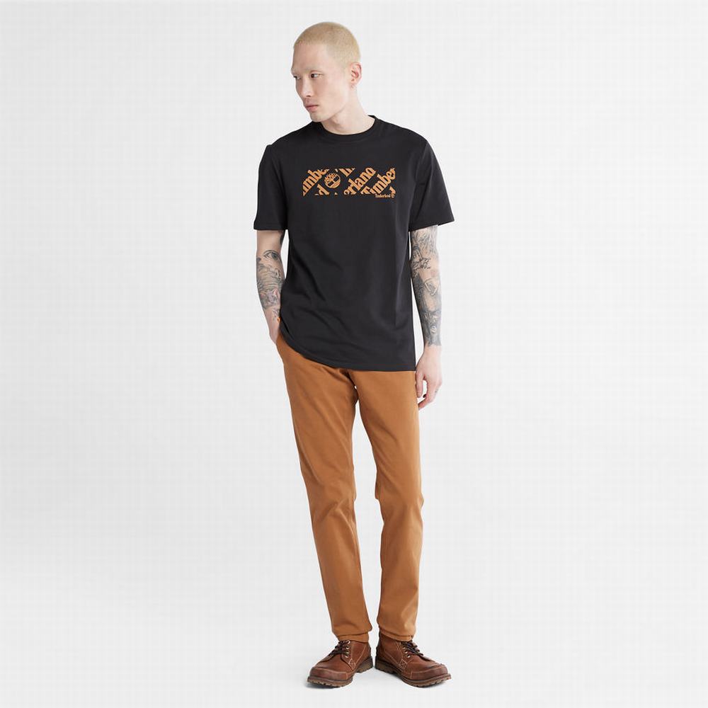 Timberland Anti-odour Ultra-stretch Chinos Pantolon Erkek Kahverengi | TR-0265V