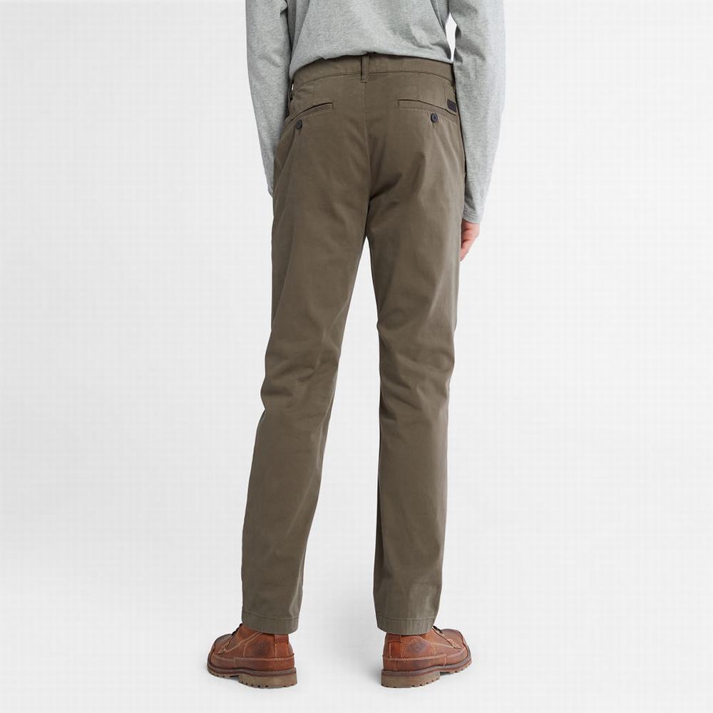 Timberland Anti-odour Ultra-stretch Chinos Pantolon Erkek Yeşil | TR-1486C
