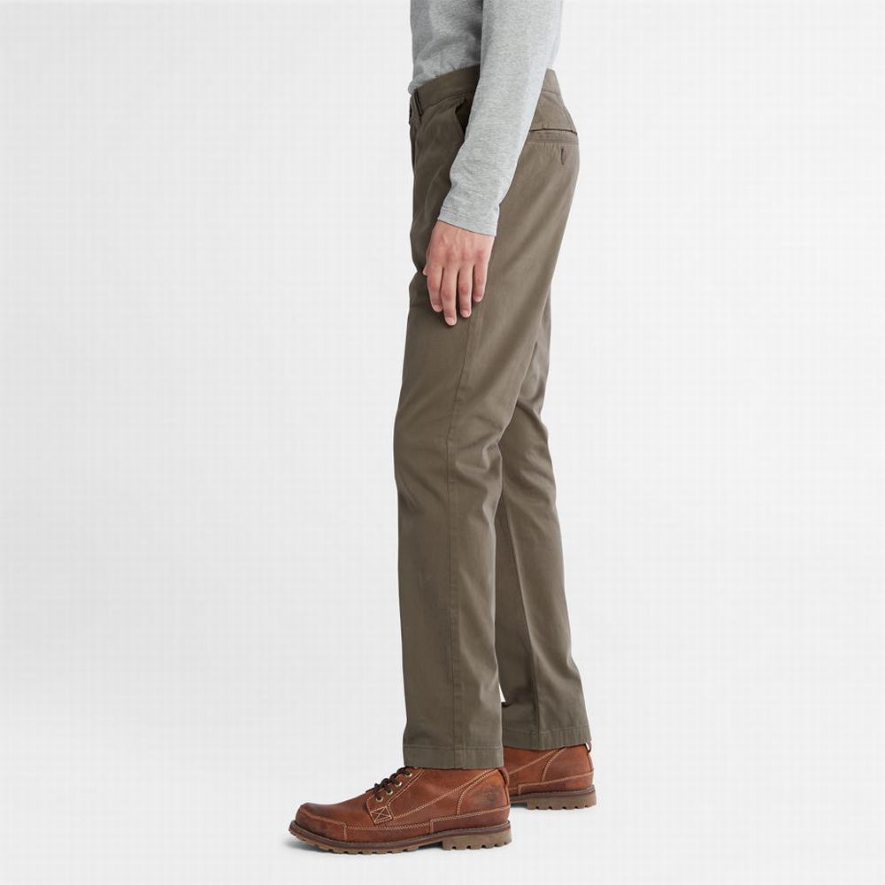 Timberland Anti-odour Ultra-stretch Chinos Pantolon Erkek Yeşil | TR-1486C