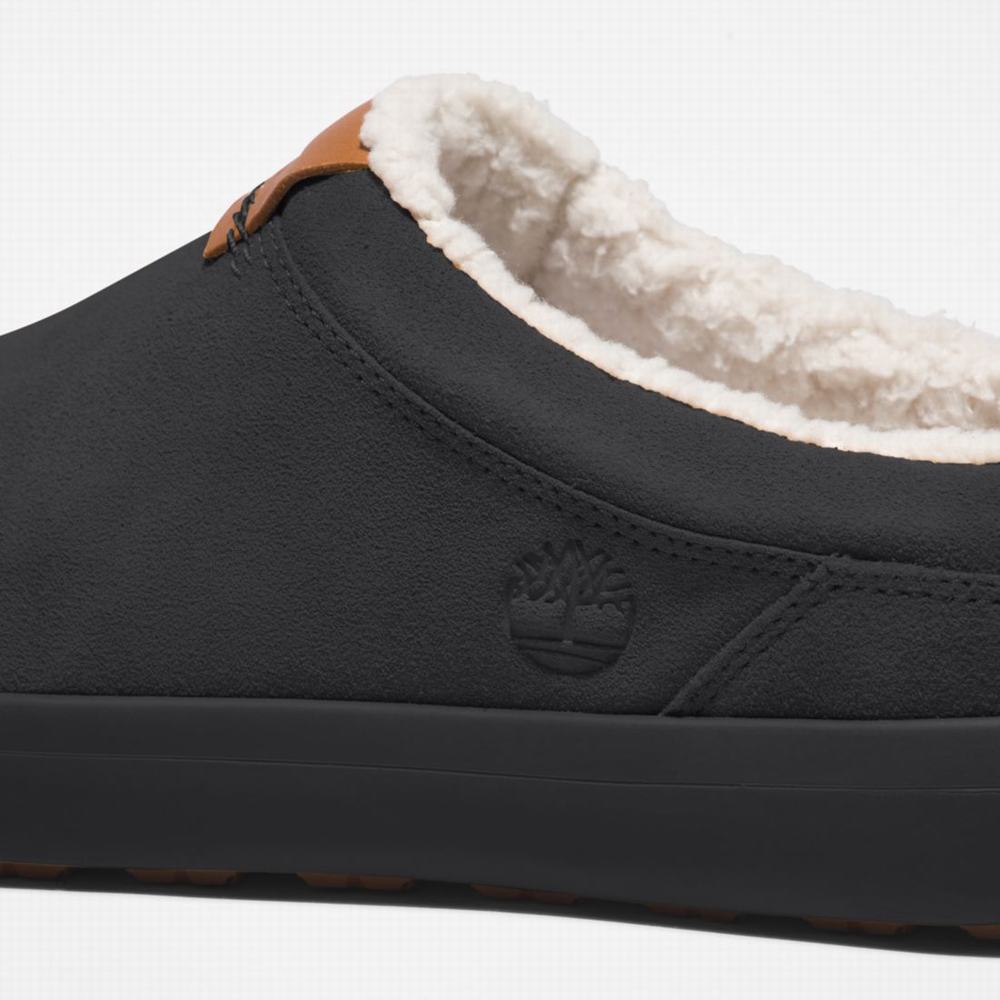 Timberland Ashwood Park Leather Terlik Erkek Siyah | TR-2051E