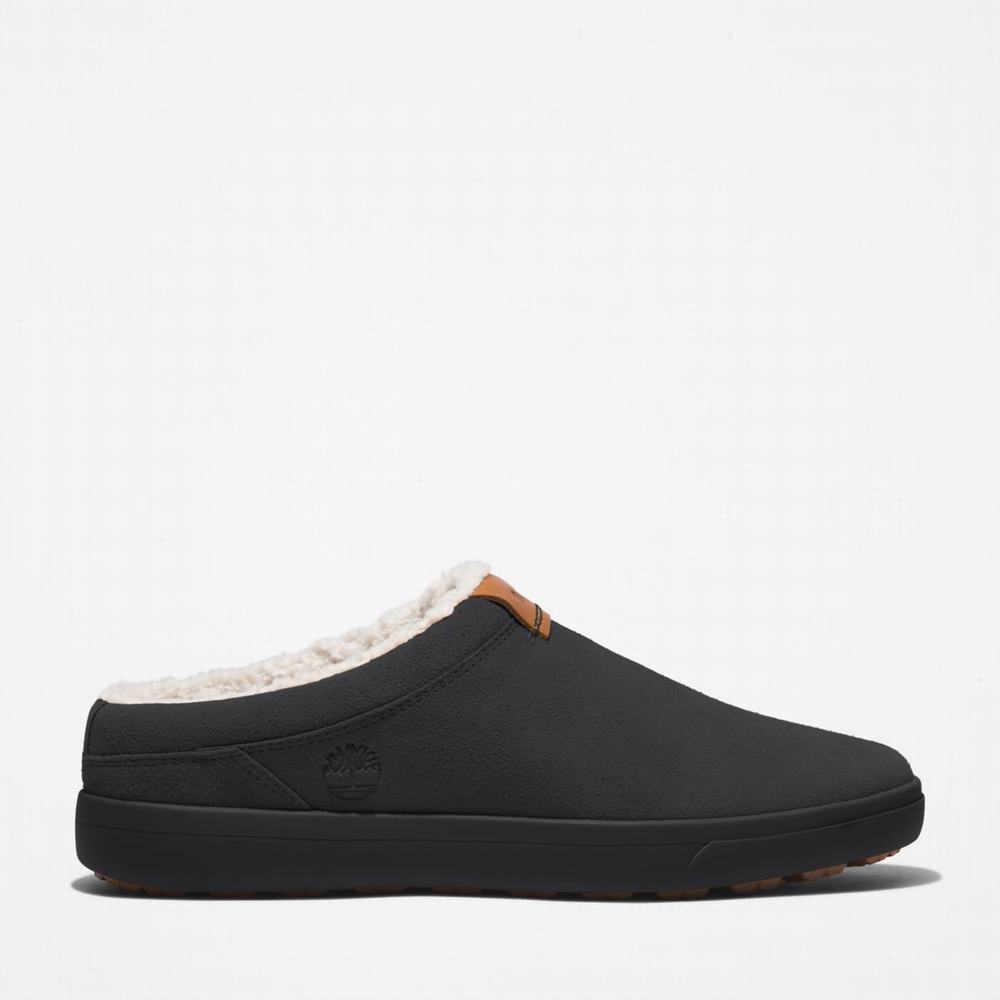 Timberland Ashwood Park Leather Terlik Erkek Siyah | TR-2051E