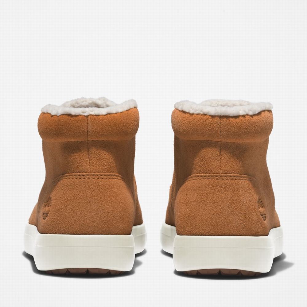 Timberland Ashwood Park Warm-Astar Chukka Bot Erkek Kahverengi | TR-3876P