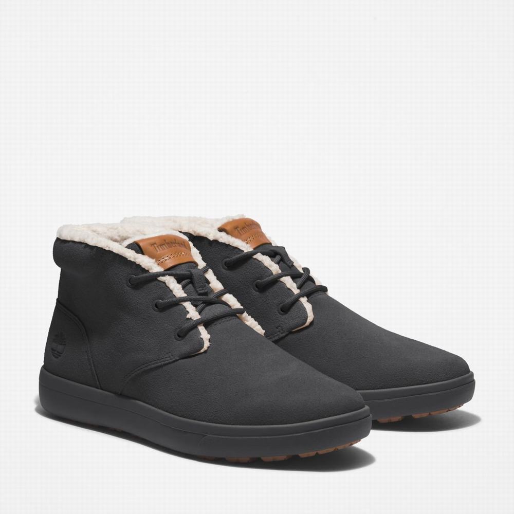 Timberland Ashwood Park Warm-Astar Chukka Bot Erkek Siyah | TR-5016T