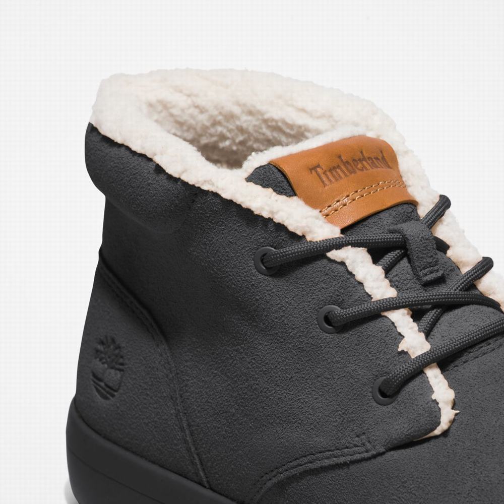 Timberland Ashwood Park Warm-Astar Chukka Bot Erkek Siyah | TR-5016T