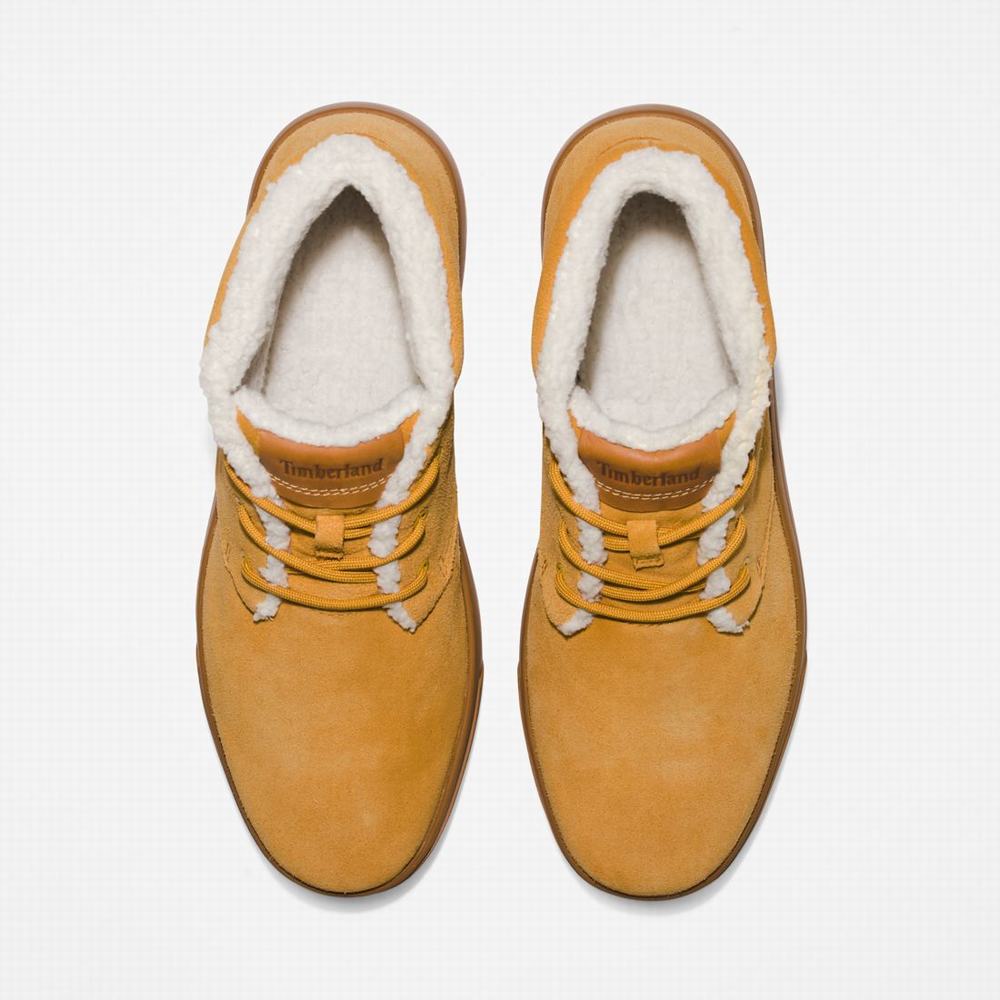 Timberland Ashwood Park Warm-Astar Chukka Bot Erkek Kahverengi | TR-6478Y