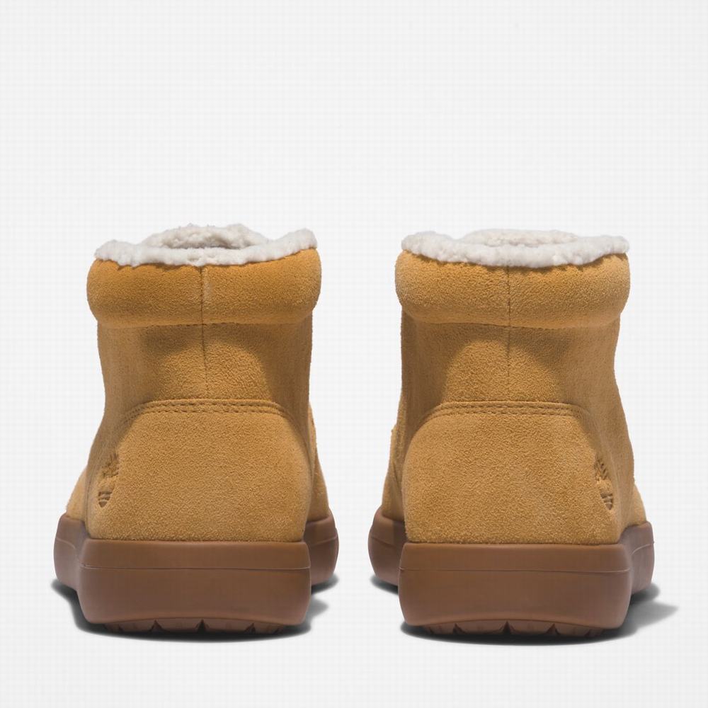 Timberland Ashwood Park Warm-Astar Chukka Bot Erkek Kahverengi | TR-6478Y