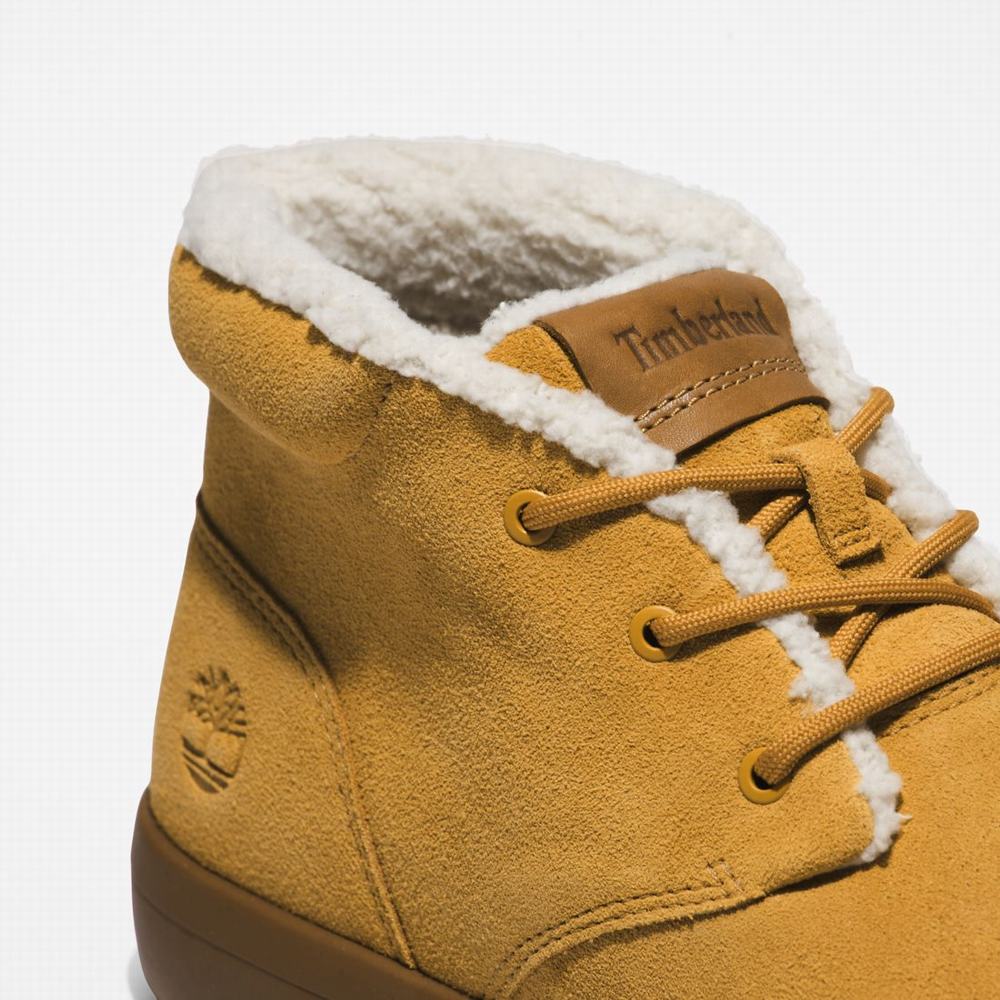 Timberland Ashwood Park Warm-Astar Chukka Bot Erkek Kahverengi | TR-6478Y