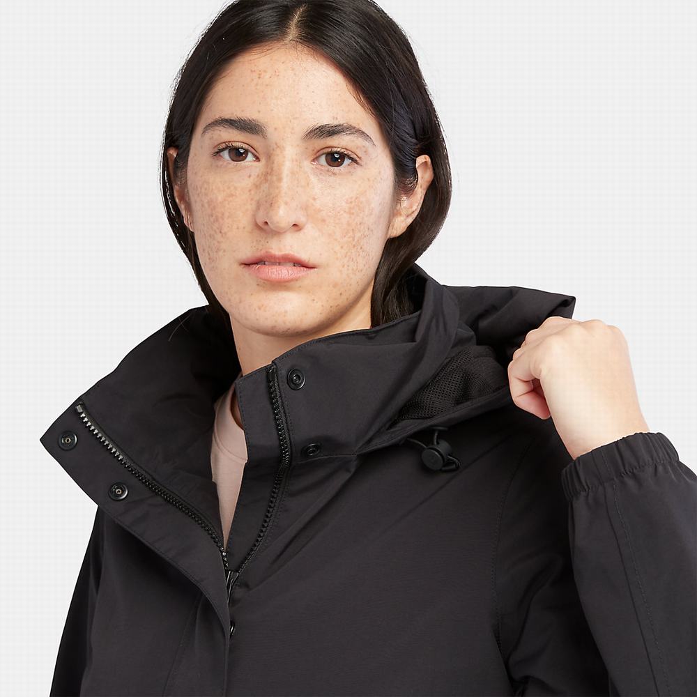 Timberland Astar Raincoat Ceket Kadın Siyah | TR-4173N
