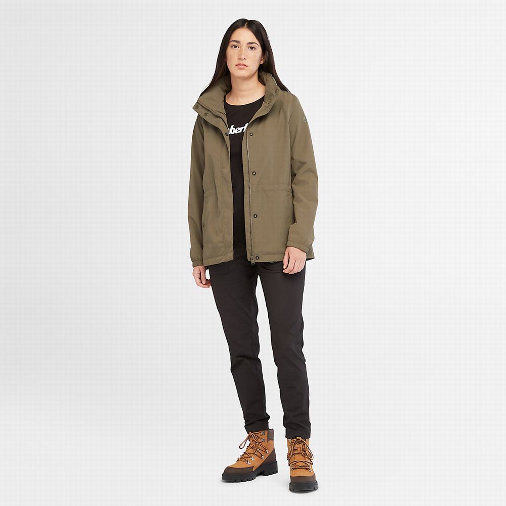Timberland Astar Raincoat Ceket Kadın Yeşil | TR-6835M