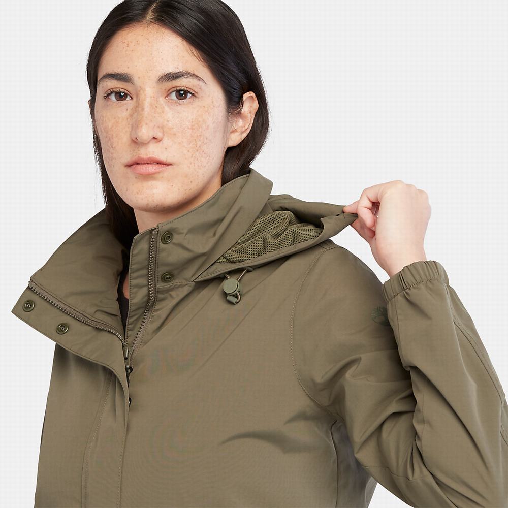 Timberland Astar Raincoat Ceket Kadın Yeşil | TR-6835M