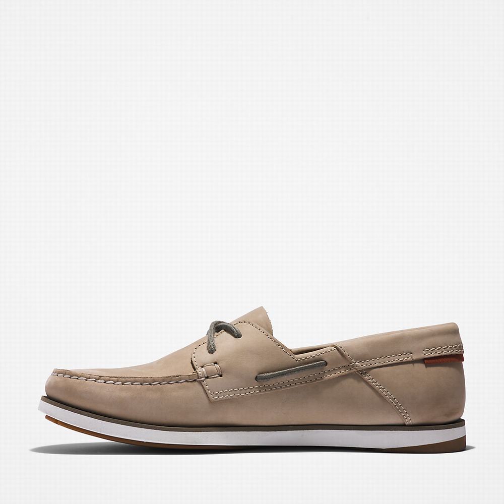 Timberland Atlantis Break Tekne Ayakkabısı Erkek Bej Rengi | TR-0715Q