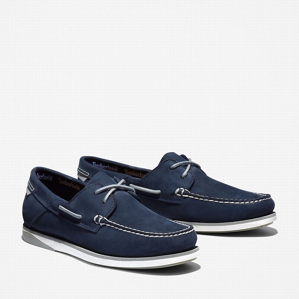 Timberland Atlantis Break Tekne Ayakkabısı Erkek Lacivert | TR-6548R