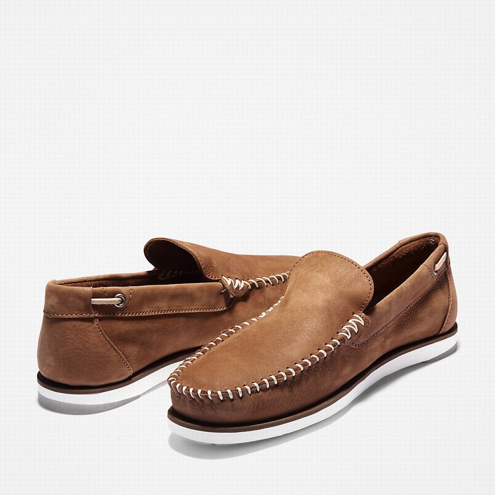 Timberland Atlantis Break Venetian Shoe Tekne Ayakkabısı Erkek Açık Kahverengi | TR-1783T