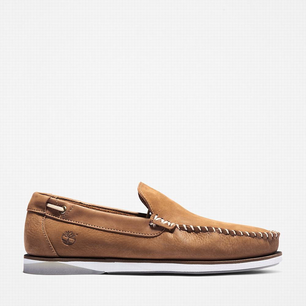 Timberland Atlantis Break Venetian Shoe Tekne Ayakkabısı Erkek Açık Kahverengi | TR-1783T