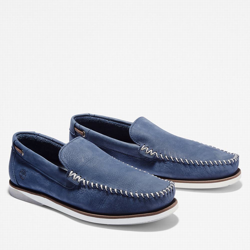 Timberland Atlantis Break Venetian Shoe Tekne Ayakkabısı Erkek Lacivert | TR-9532Y