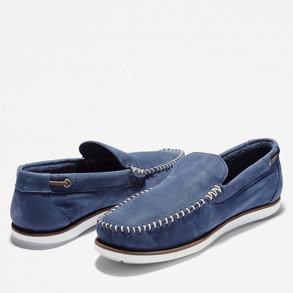 Timberland Atlantis Break Venetian Shoe Tekne Ayakkabısı Erkek Lacivert | TR-9532Y