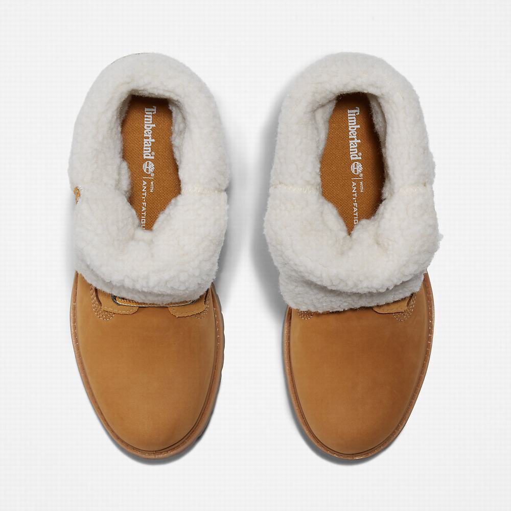 Timberland Authentic Fold-over Bot Kadın Sarı | TR-7510A