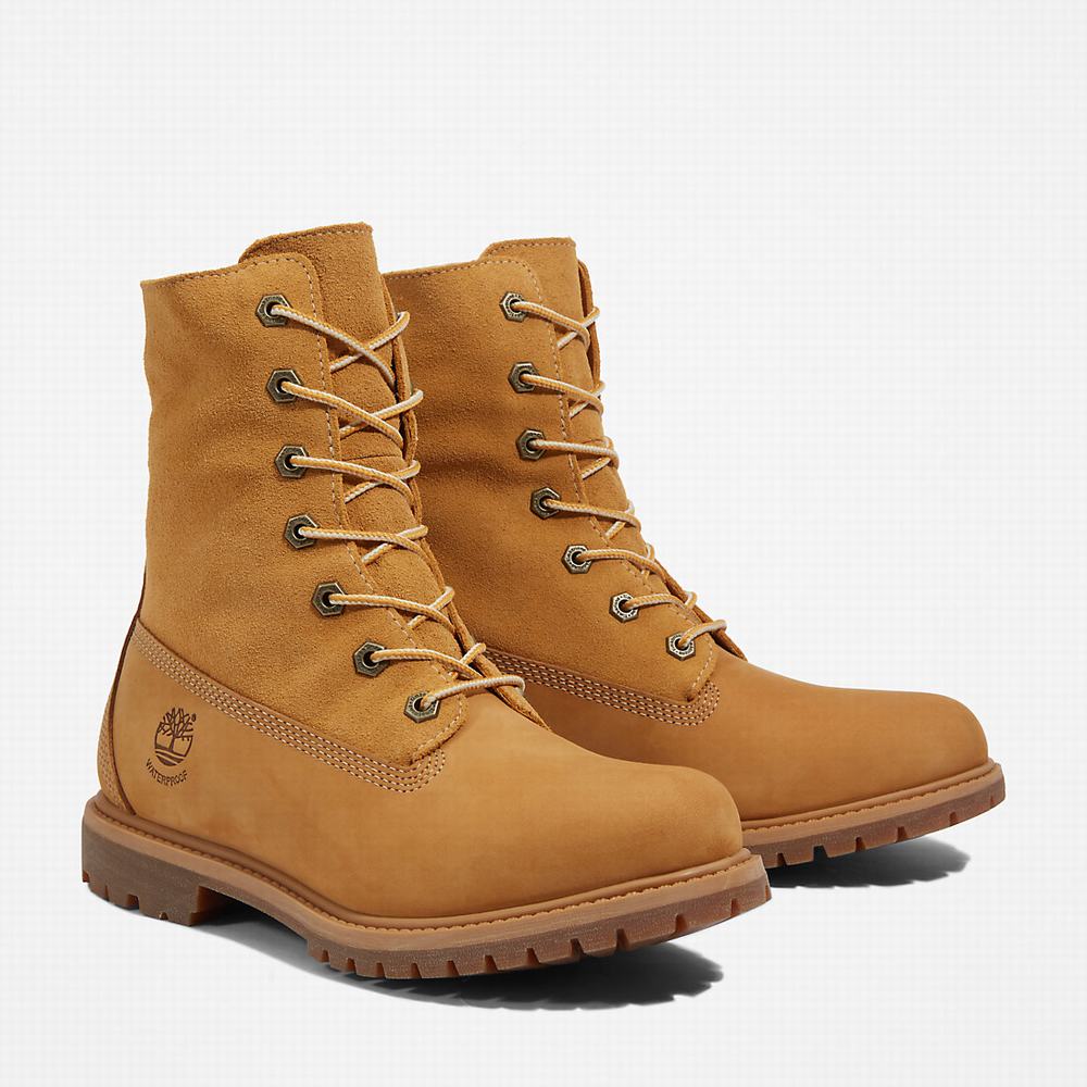 Timberland Authentic Fold-over Bot Kadın Sarı | TR-7510A