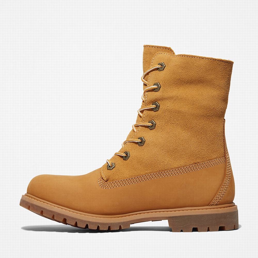Timberland Authentic Fold-over Bot Kadın Sarı | TR-7510A