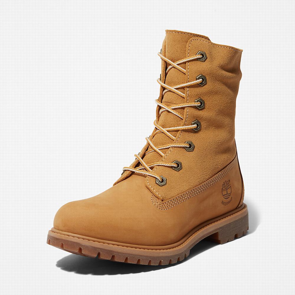 Timberland Authentic Fold-over Bot Kadın Sarı | TR-7510A