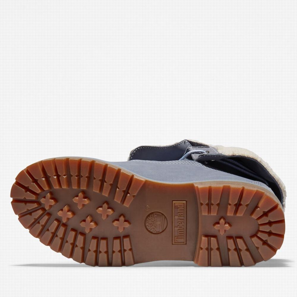 Timberland Authentics Waterproof Roll-Top Bot Kadın Mavi | TR-8207M