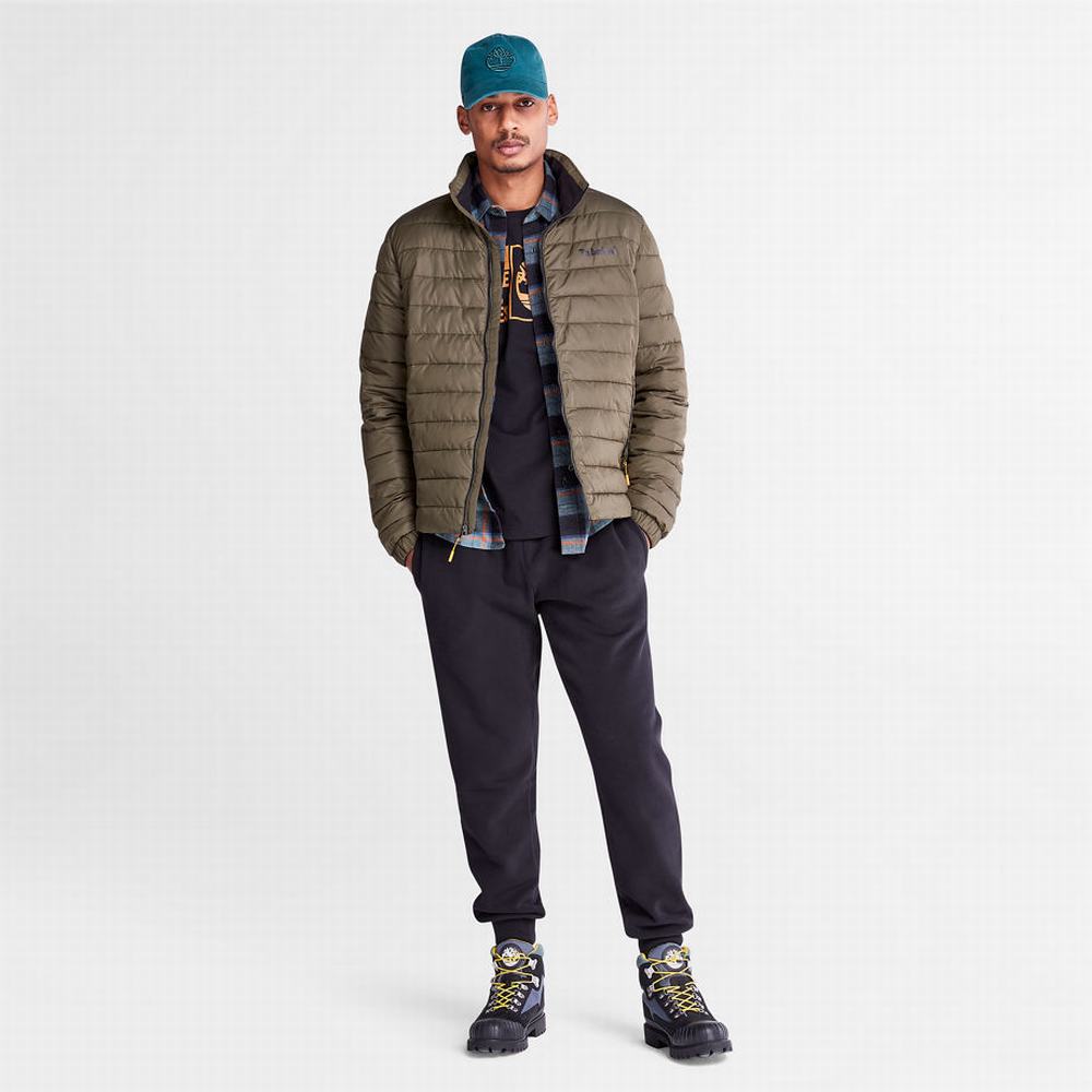 Timberland Axis Peak Su-Repellent Ceket Erkek Koyu Yeşil | TR-1689P