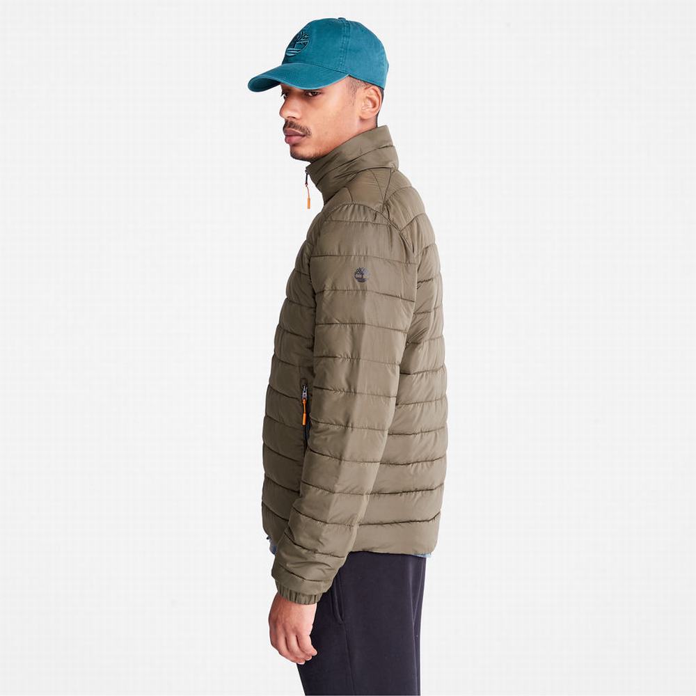 Timberland Axis Peak Su-Repellent Ceket Erkek Koyu Yeşil | TR-1689P