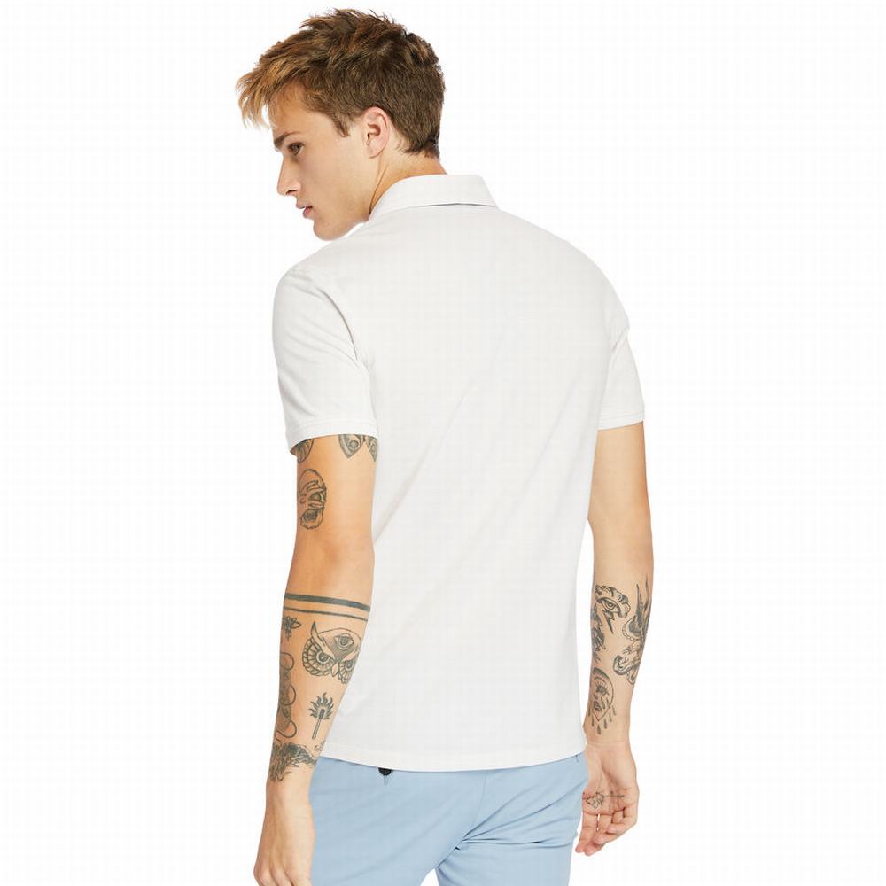 Timberland Baboosic Brook Polo Gömlek Erkek Beyaz | TR-0312J