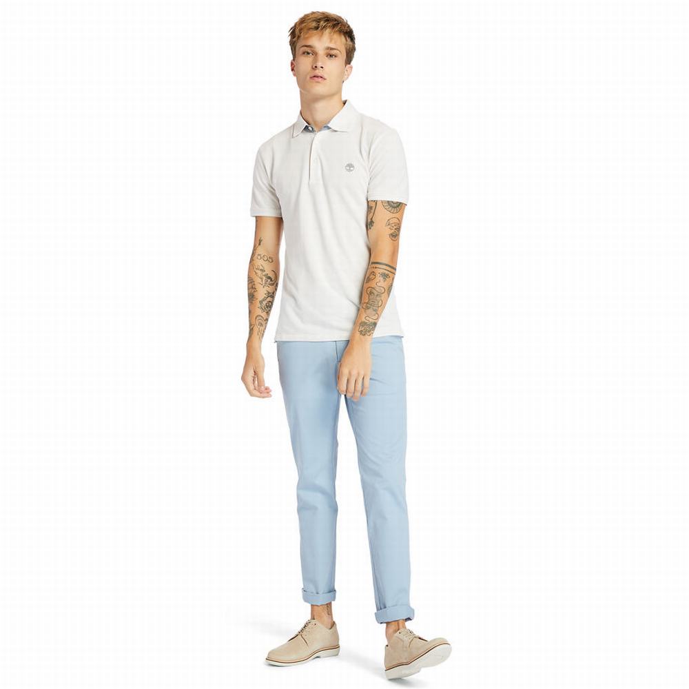 Timberland Baboosic Brook Polo Gömlek Erkek Beyaz | TR-0312J