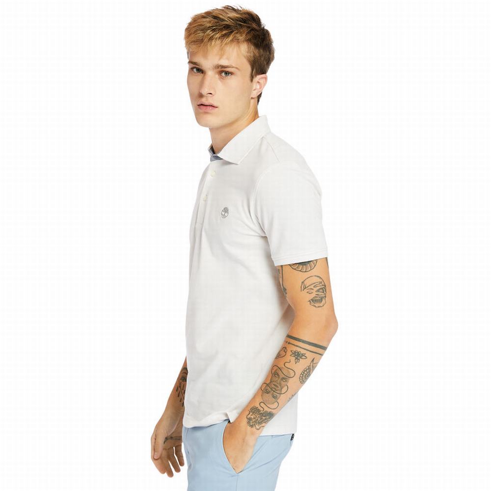 Timberland Baboosic Brook Polo Gömlek Erkek Beyaz | TR-0312J