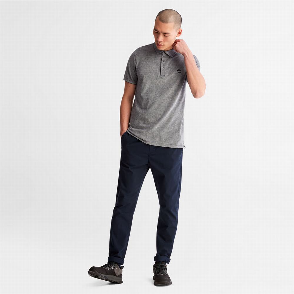 Timberland Baboosic Brook Polo Gömlek Erkek Lacivert | TR-6093L