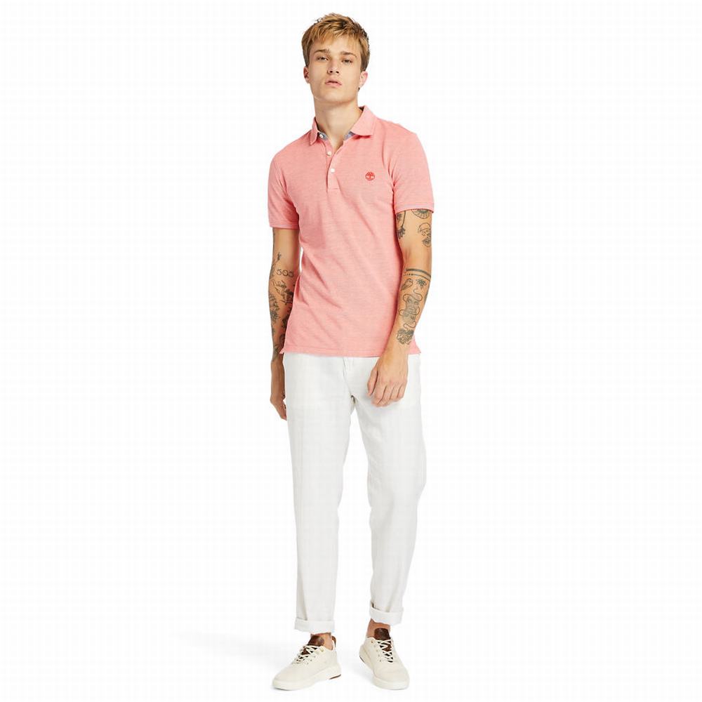Timberland Baboosic Brook Polo Gömlek Erkek Kırmızı | TR-9370K