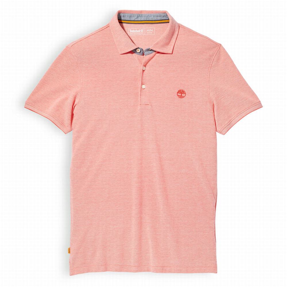 Timberland Baboosic Brook Polo Gömlek Erkek Kırmızı | TR-9370K