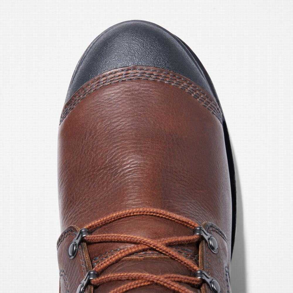 Timberland Bannack Met Guard Alloy Burunlu Iş Botu Erkek Kahverengi | TR-8536G