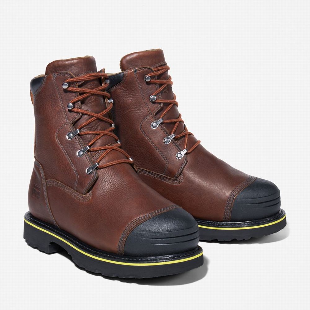 Timberland Bannack Met Guard Alloy Burunlu Iş Botu Erkek Kahverengi | TR-8536G
