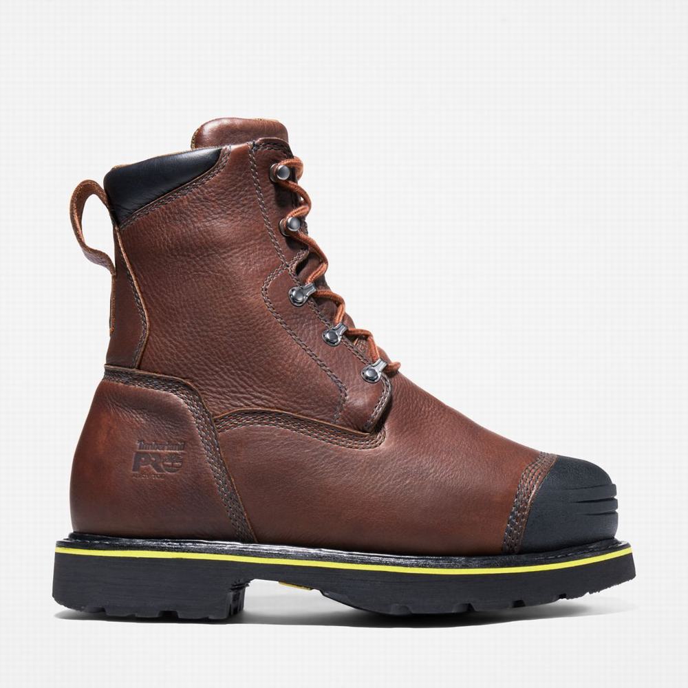 Timberland Bannack Met Guard Alloy Burunlu Iş Botu Erkek Kahverengi | TR-8536G