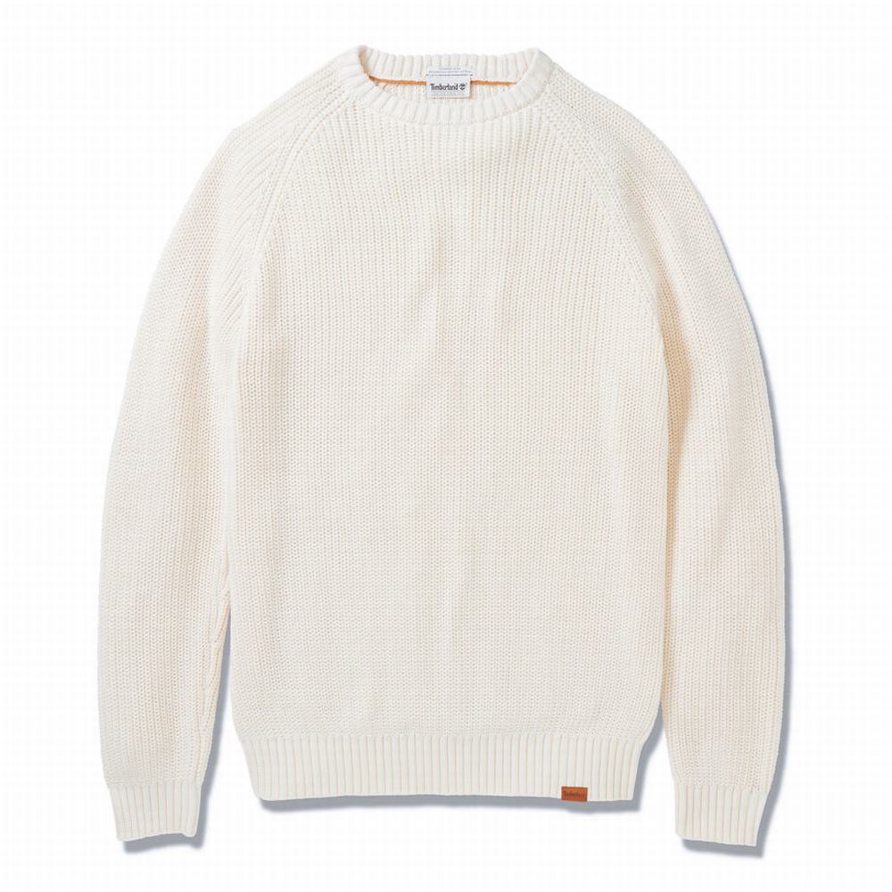 Timberland Beards Brook Crew-Neck Kazak Erkek Bej Rengi | TR-3708J