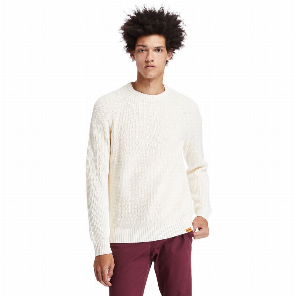 Timberland Beards Brook Crew-Neck Kazak Erkek Bej Rengi | TR-3708J