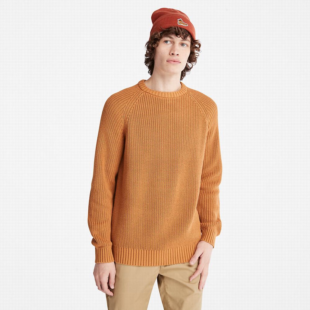 Timberland Beards Brook Raglan Süveter Erkek Açık Kahverengi | TR-8637A