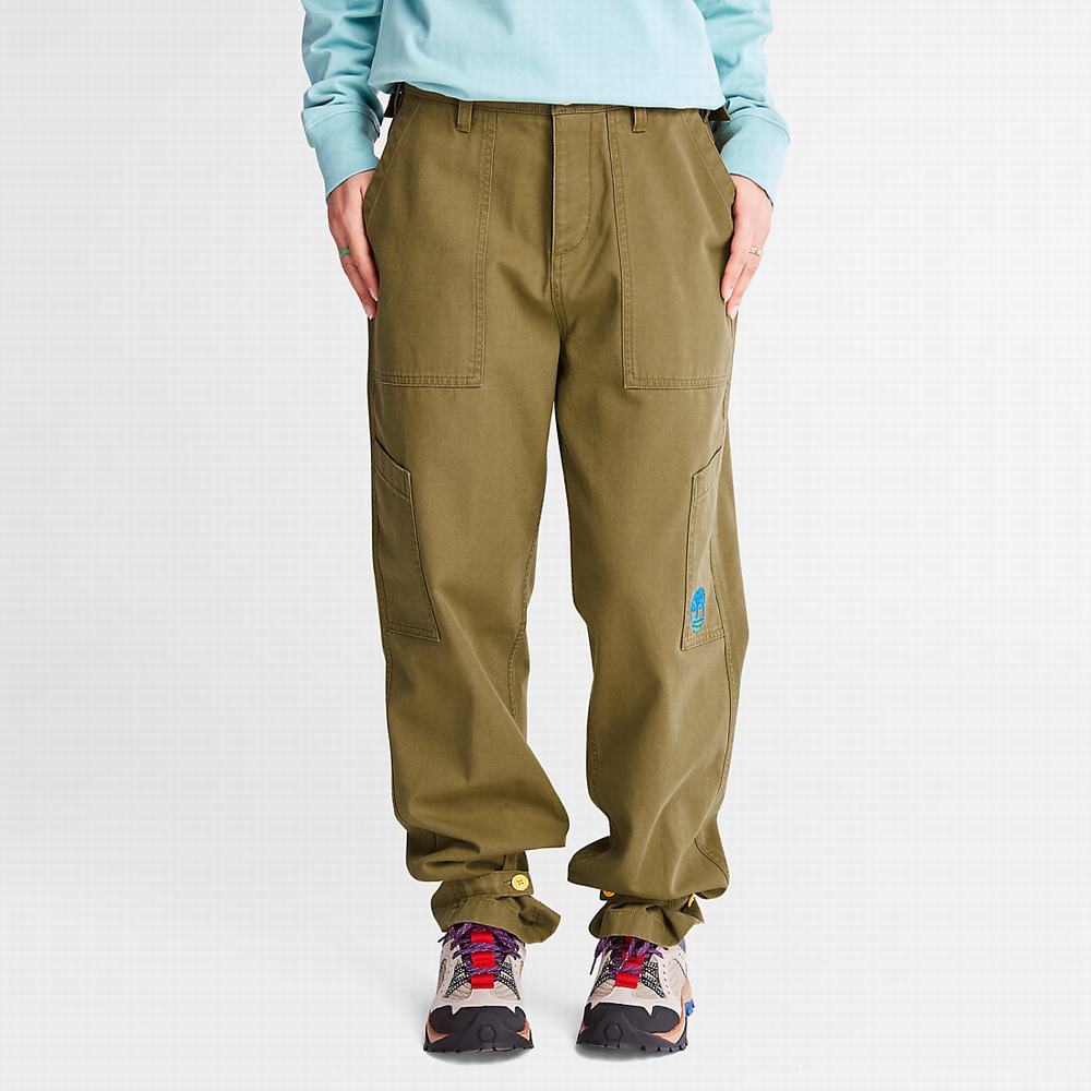 Timberland Bee Line x Timberland® Geniş-leg Bottoms Pantolon Erkek Kahverengi | TR-1069T